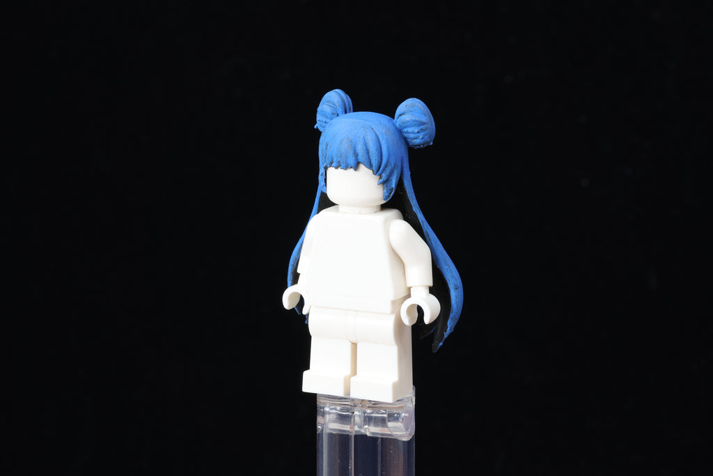 Anime Girl Bun Hair
