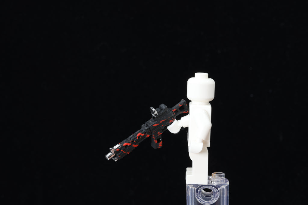 Red Camo Assault Rifle