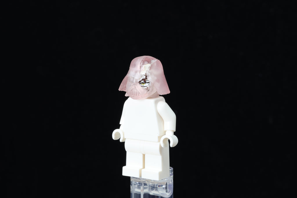 Transparent Red Dark Lord Helmet