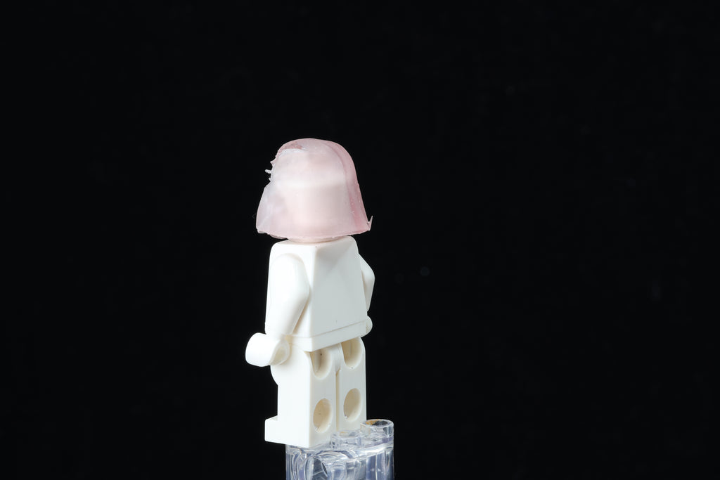 Transparent Red Dark Lord Helmet