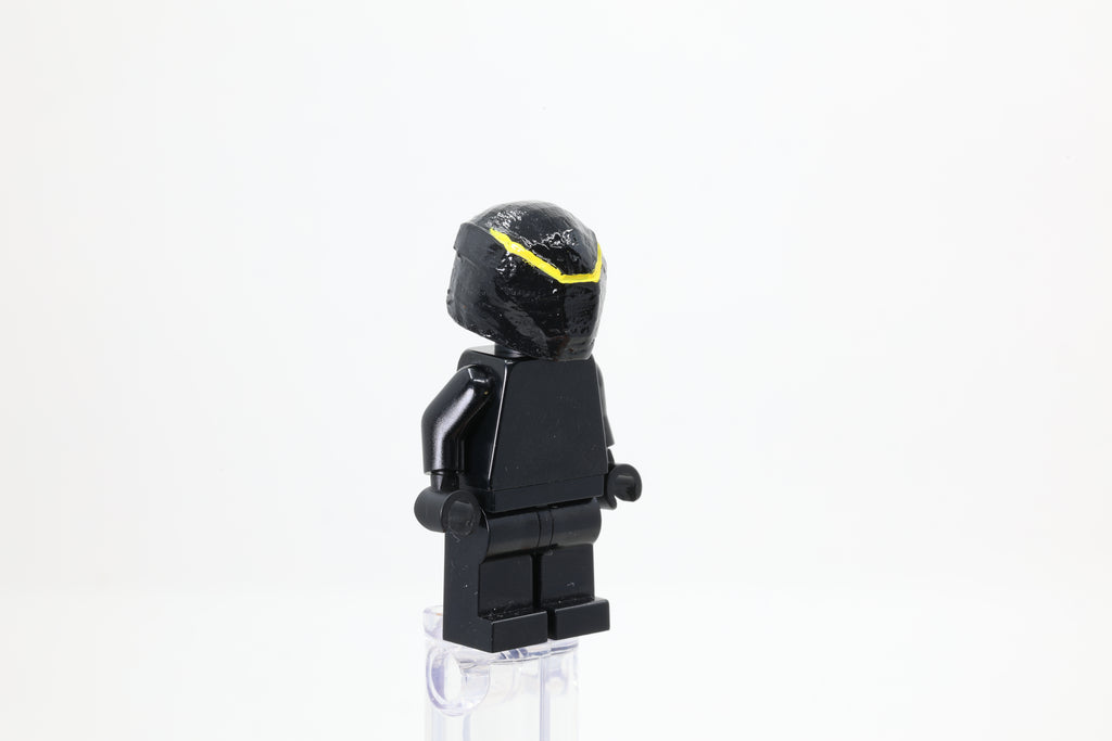 Yellow Techno King Helmet