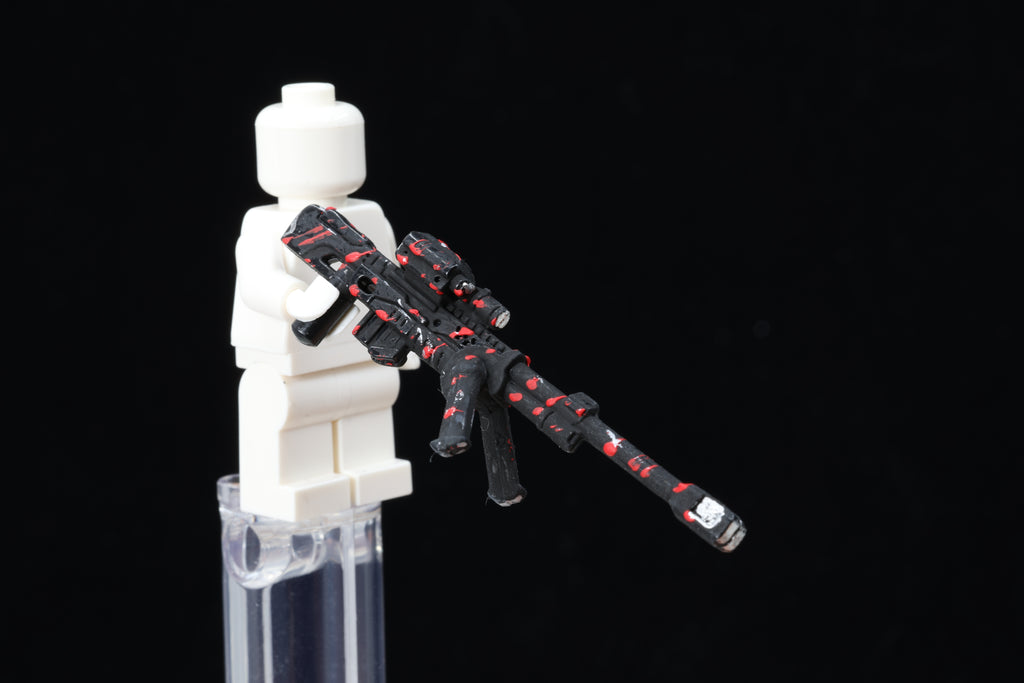 Sniper Rifle Red Camo