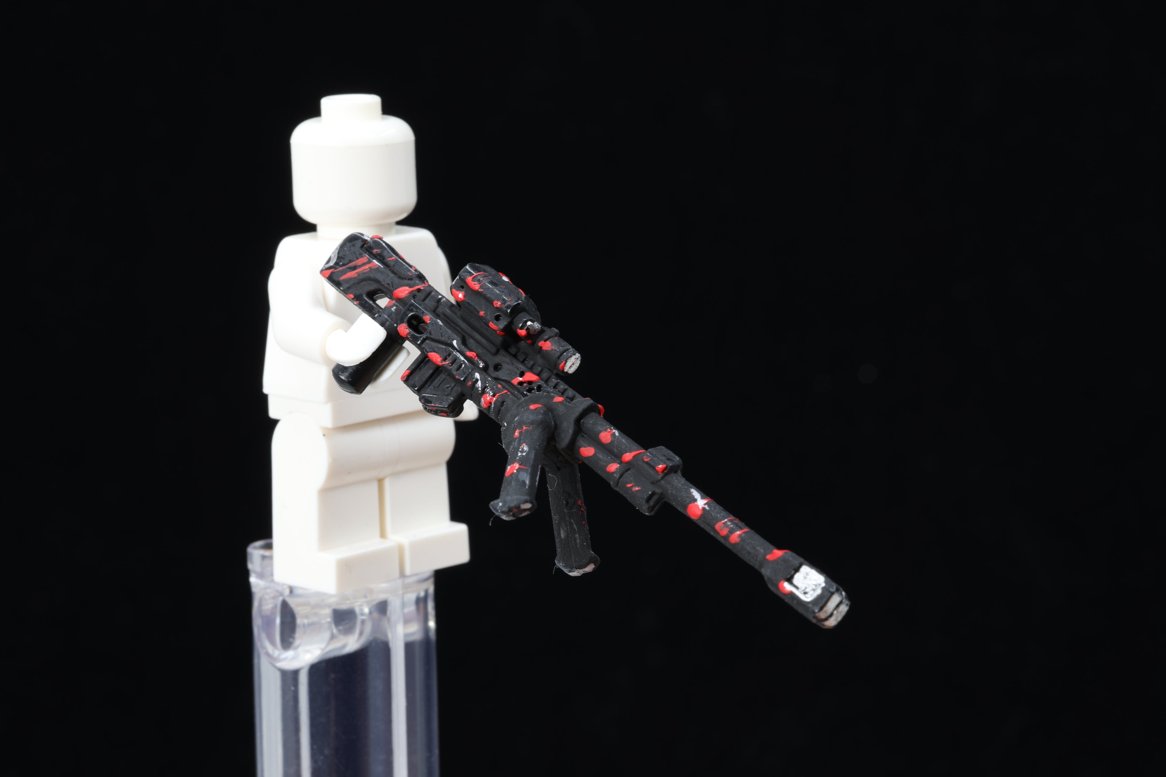 Sniper Rifle Red Camo