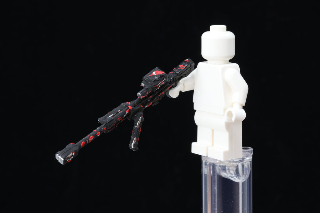 Sniper Rifle Red Camo