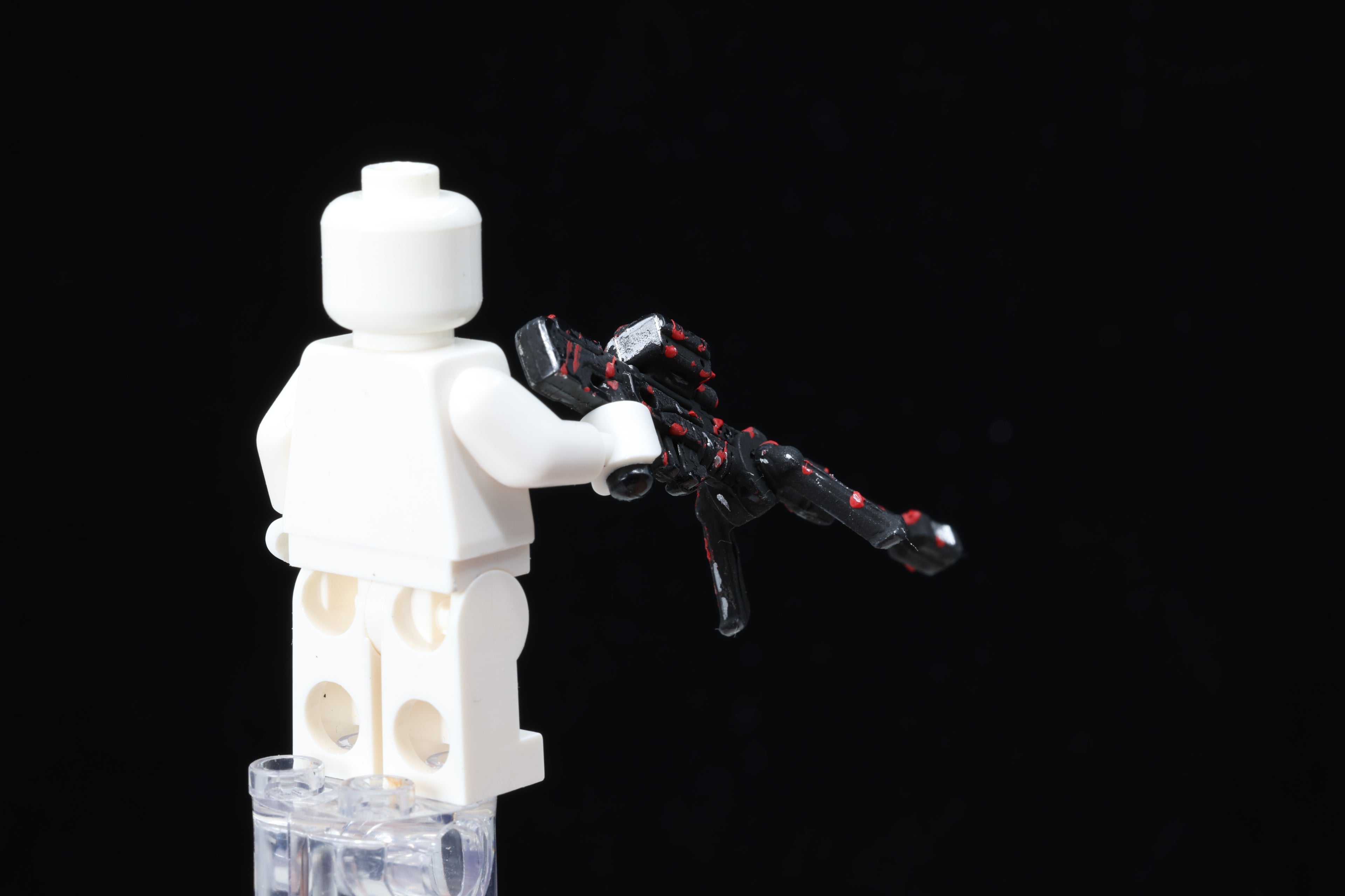 Sniper Rifle Red Camo