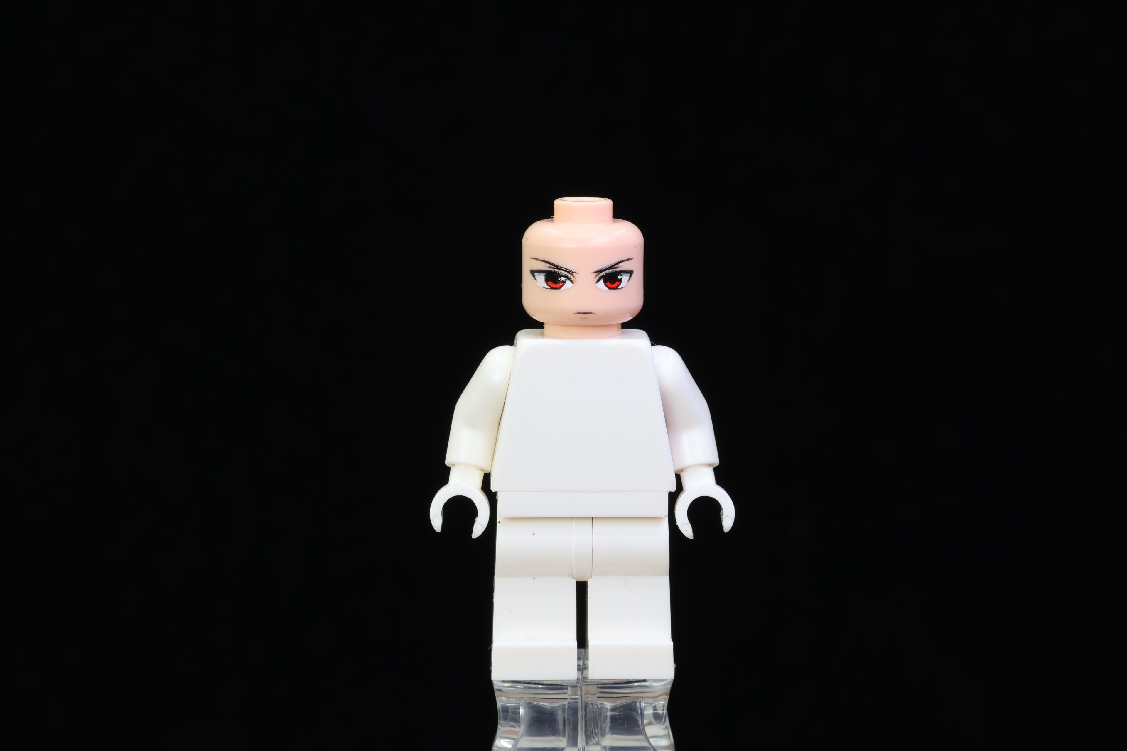 Red Eyed Ninja Face